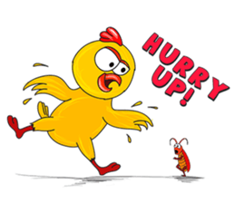 Nong Gai - the crazy chicken sticker #867973