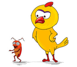 Nong Gai - the crazy chicken sticker #867974