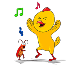 Nong Gai - the crazy chicken sticker #867975