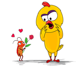 Nong Gai - the crazy chicken sticker #867979