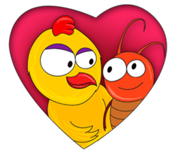 Nong Gai - the crazy chicken sticker #867982