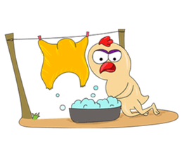 Nong Gai - the crazy chicken sticker #867987