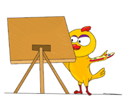 Nong Gai - the crazy chicken sticker #867988