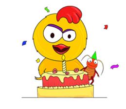 Nong Gai - the crazy chicken sticker #867998