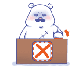 Pepper the Polar Bear sticker #868506