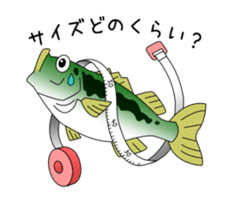 LET'S BASS FISHING Vol.2 sticker #868612