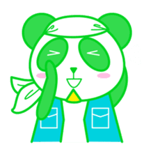 cutie panda sticker #868810