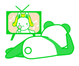 cutie panda sticker #868825