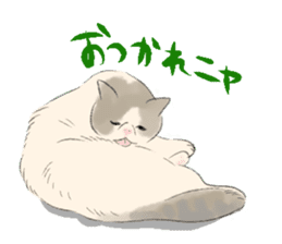GACHAKO. The beloved cat sticker #869095