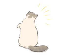 GACHAKO. The beloved cat sticker #869101