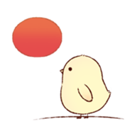 A chick's every day (English) sticker #869122