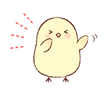 A chick's every day (English) sticker #869130