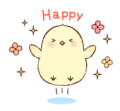 A chick's every day (English) sticker #869139