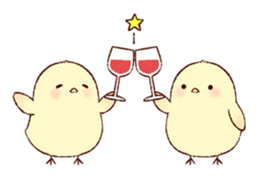 A chick's every day (English) sticker #869140