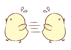 A chick's every day (English) sticker #869143