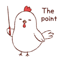 A chick's every day (English) sticker #869154