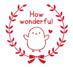 A chick's every day (English) sticker #869155