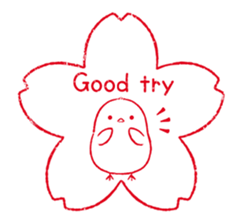 A chick's every day (English) sticker #869156