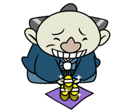 Apology SAMURAI "Harakirinosuke" sticker #869435