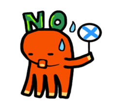 wiener's octopus TAKOSAN English version sticker #869442