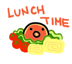 wiener's octopus TAKOSAN English version sticker #869448