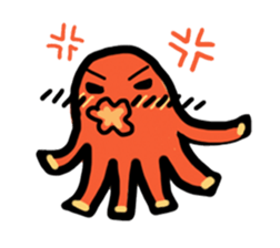 wiener's octopus TAKOSAN English version sticker #869457