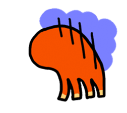 wiener's octopus TAKOSAN English version sticker #869458