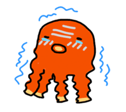 wiener's octopus TAKOSAN English version sticker #869459