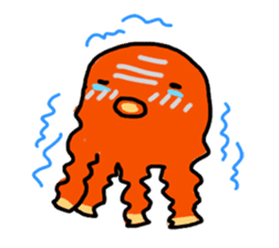 wiener's octopus TAKOSAN English version sticker #869459