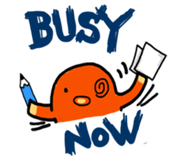 wiener's octopus TAKOSAN English version sticker #869460