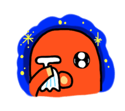 wiener's octopus TAKOSAN English version sticker #869462