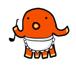 wiener's octopus TAKOSAN English version sticker #869463