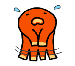 wiener's octopus TAKOSAN English version sticker #869464