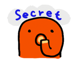 wiener's octopus TAKOSAN English version sticker #869465