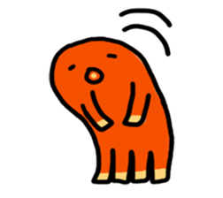 wiener's octopus TAKOSAN English version sticker #869470