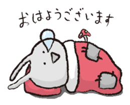 Irresponsible rabbit sticker #869599