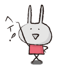 Irresponsible rabbit sticker #869600