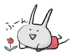 Irresponsible rabbit sticker #869604