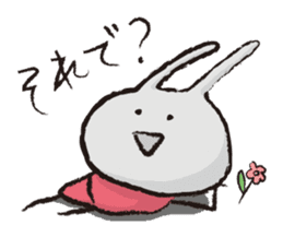 Irresponsible rabbit sticker #869606