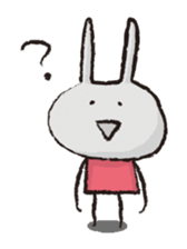 Irresponsible rabbit sticker #869607