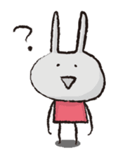 Irresponsible rabbit sticker #869607