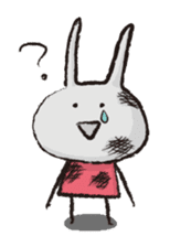 Irresponsible rabbit sticker #869608