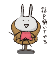 Irresponsible rabbit sticker #869611