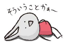 Irresponsible rabbit sticker #869614