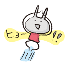 Irresponsible rabbit sticker #869626