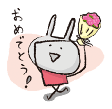 Irresponsible rabbit sticker #869628