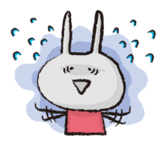 Irresponsible rabbit sticker #869633