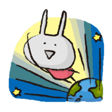 Irresponsible rabbit sticker #869636