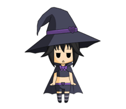 Little Fun witch sticker #869759