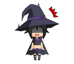Little Fun witch sticker #869762